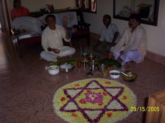 Enjoying the Feast - With Sri Sukumaran